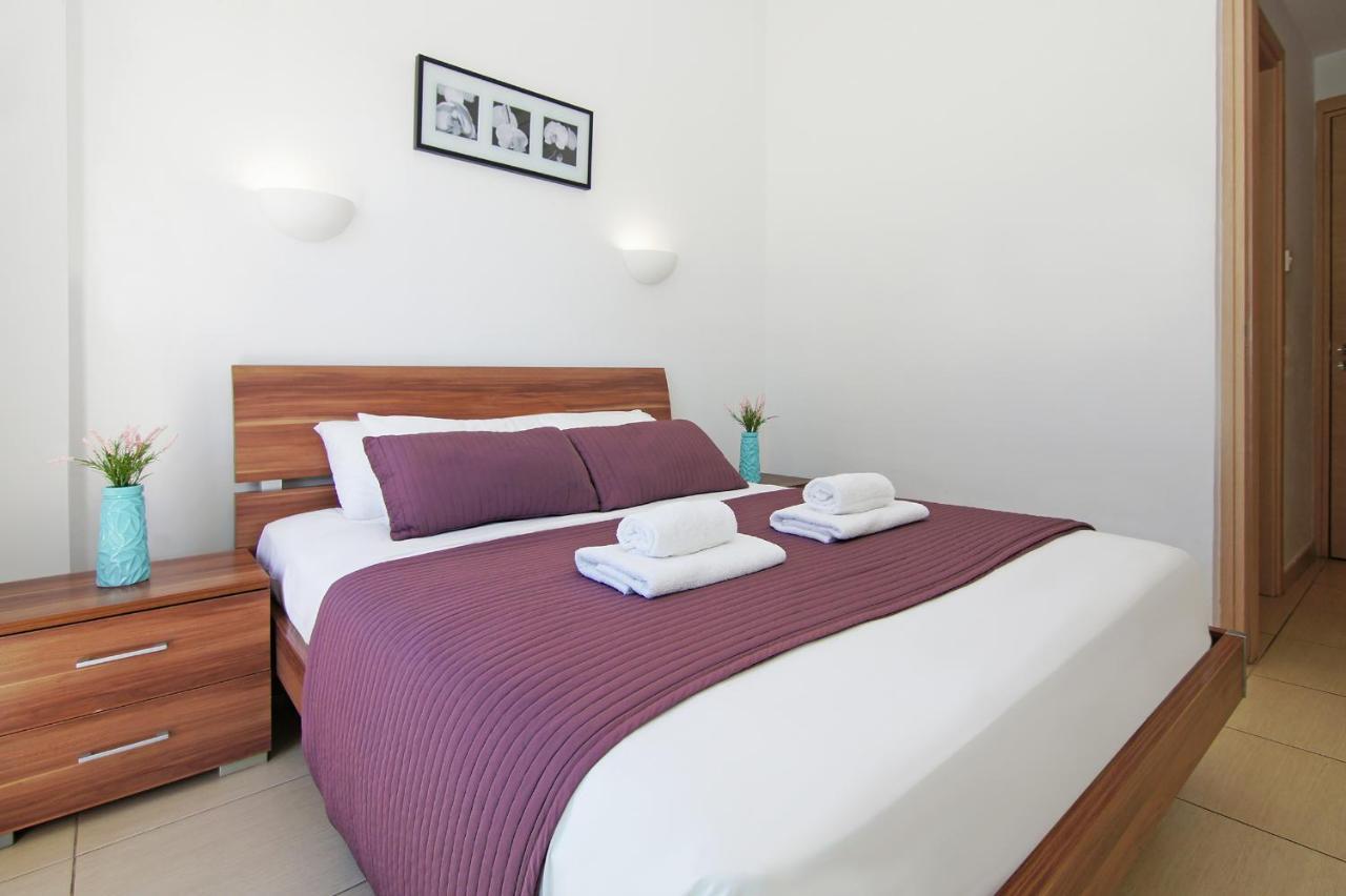 Calypso - Coralli Beachfront Apartment Protaras Ngoại thất bức ảnh