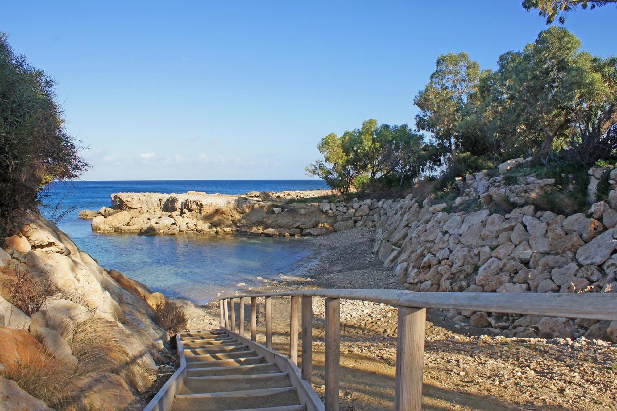 Calypso - Coralli Beachfront Apartment Protaras Ngoại thất bức ảnh