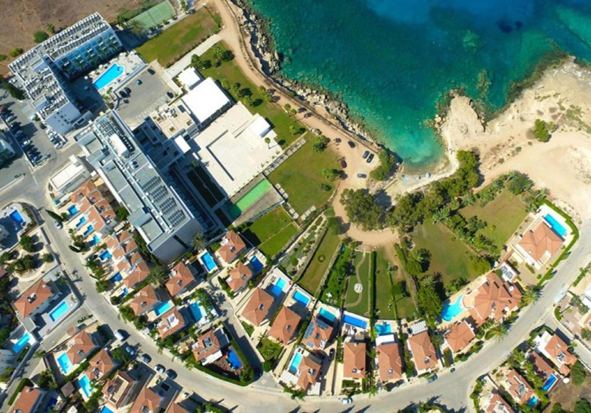 Calypso - Coralli Beachfront Apartment Protaras Ngoại thất bức ảnh